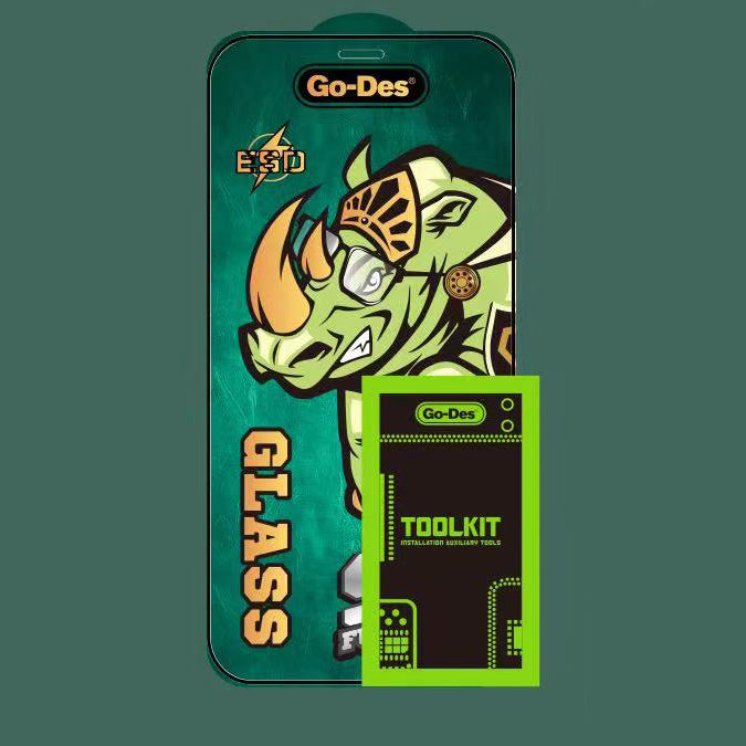 iPhone 11 Pro Max Go Des 9D Full Cover Temperli Cam Ekran Koruyucu