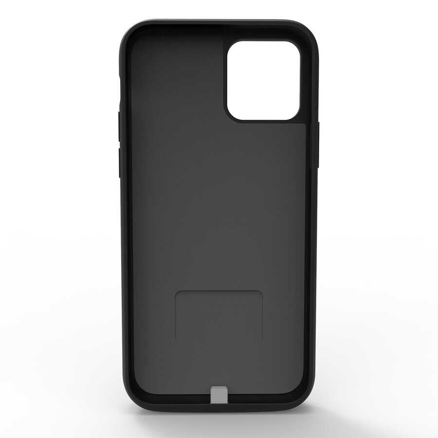 iPhone 11 Pro Zore Standlı Led Göstergeli Şarjlı Kılıf 5000mAh