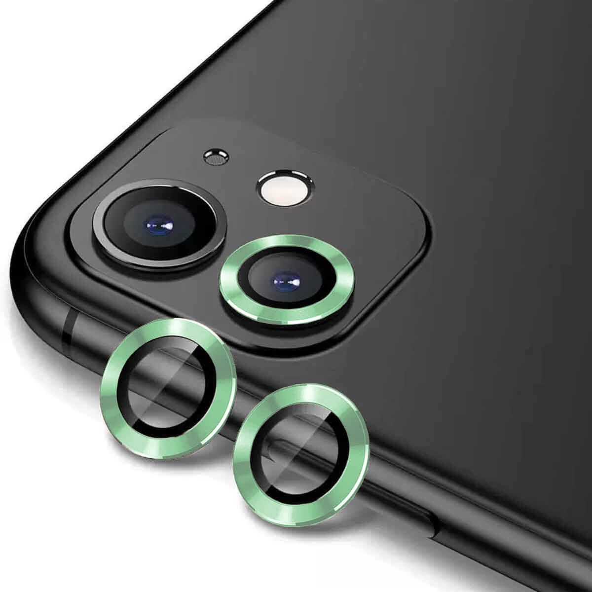 iPhone 11 Zore CL-12 Premium Safir Parmak İzi Bırakmayan Anti-Reflective Kamera Lens Koruyucu