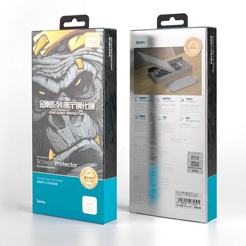 iPhone 12 Benks KingKong Corning Glass Temperli Cam Ekran Koruyucu