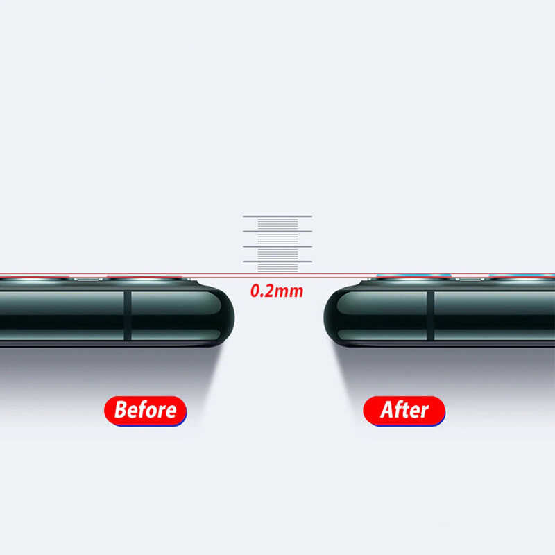 iPhone 12 Go Des Lens Shield Kamera Lens Koruyucu