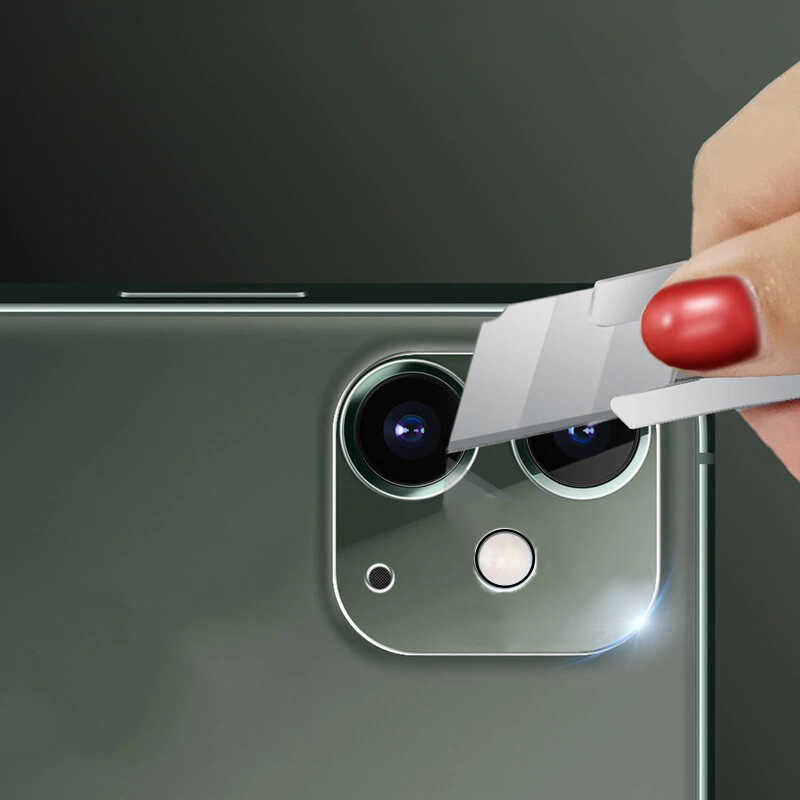 iPhone 12 Go Des Lens Shield Kamera Lens Koruyucu
