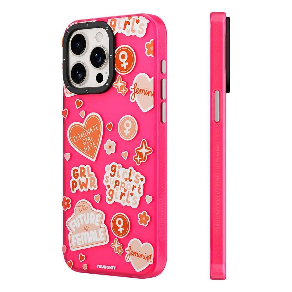 iPhone 12 Kılıf Bethany Green Tasarımlı Youngkit Sweet Language Kılıf
