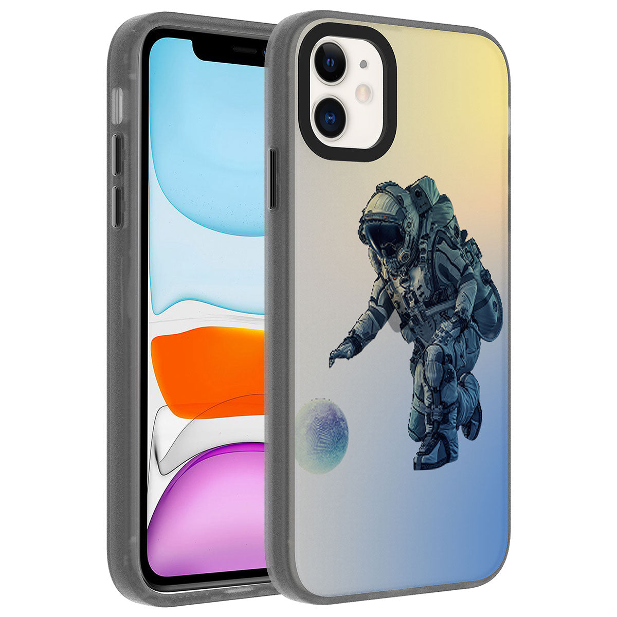 iPhone 12 Kılıf Desenli Zore Dragon Sert Kılıf