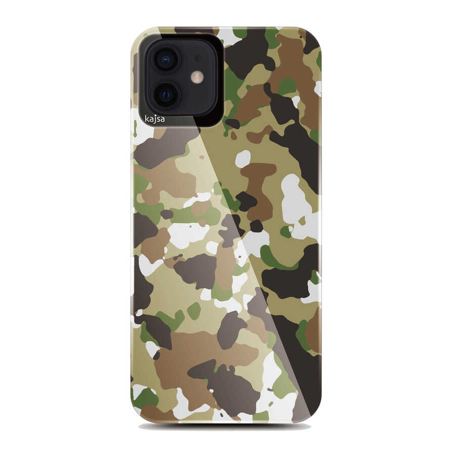 iPhone 12 Kılıf Kajsa Camo Kılıf