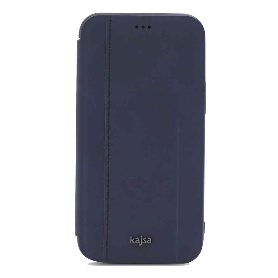 iPhone 12 Kılıf Kajsa Dale Serisi Parallel PU Folio Kılıf