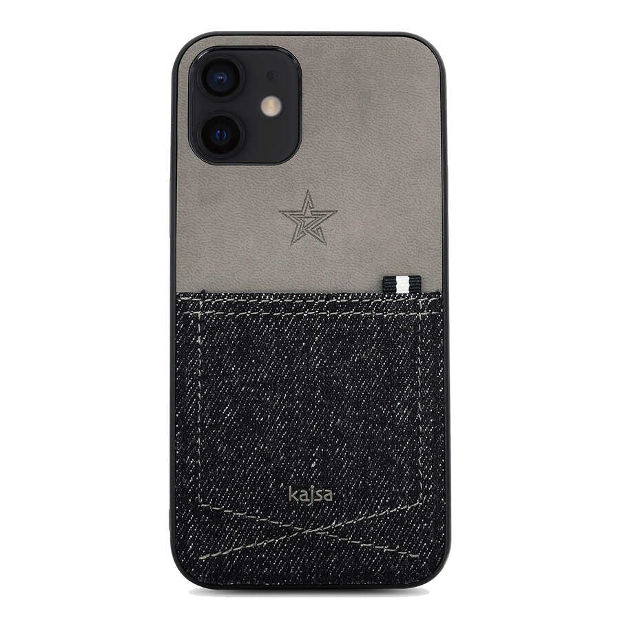 iPhone 12 Kılıf Kajsa Denim Kılıf