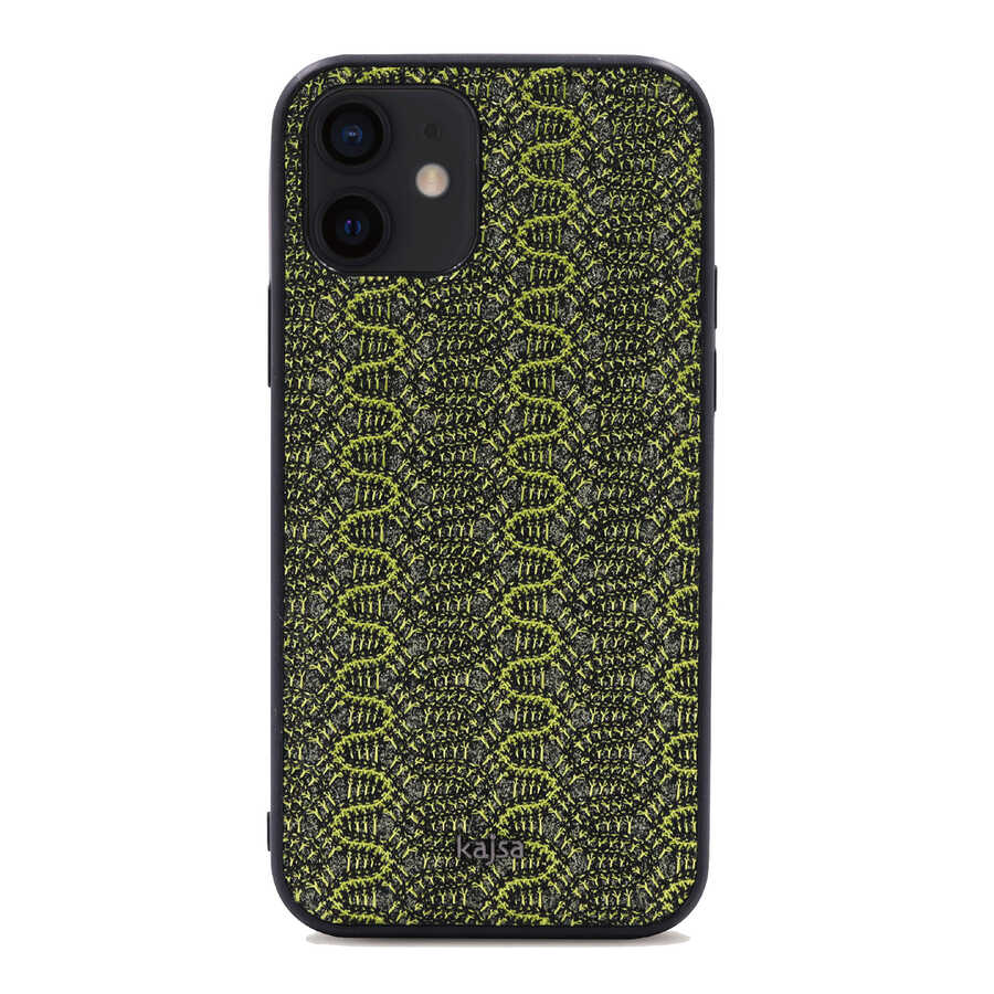 iPhone 12 Kılıf Kajsa Glamorous Serisi Waterfall Pattern Kılıf
