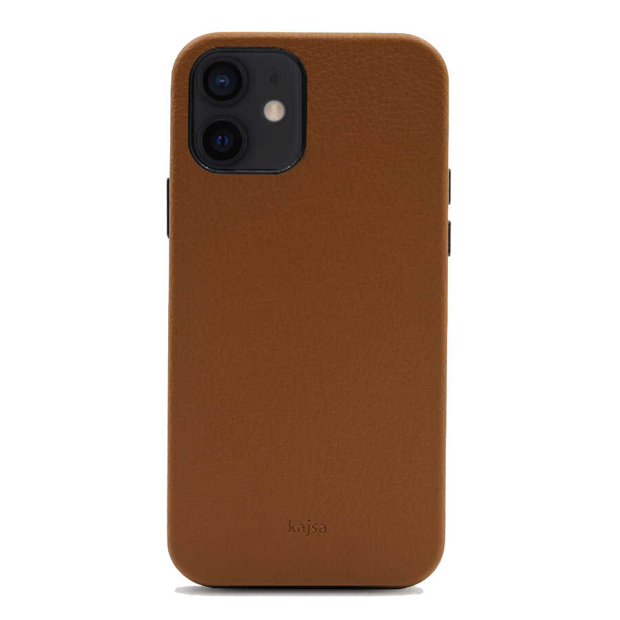 iPhone 12 Kılıf Kajsa Litchi Kılıf