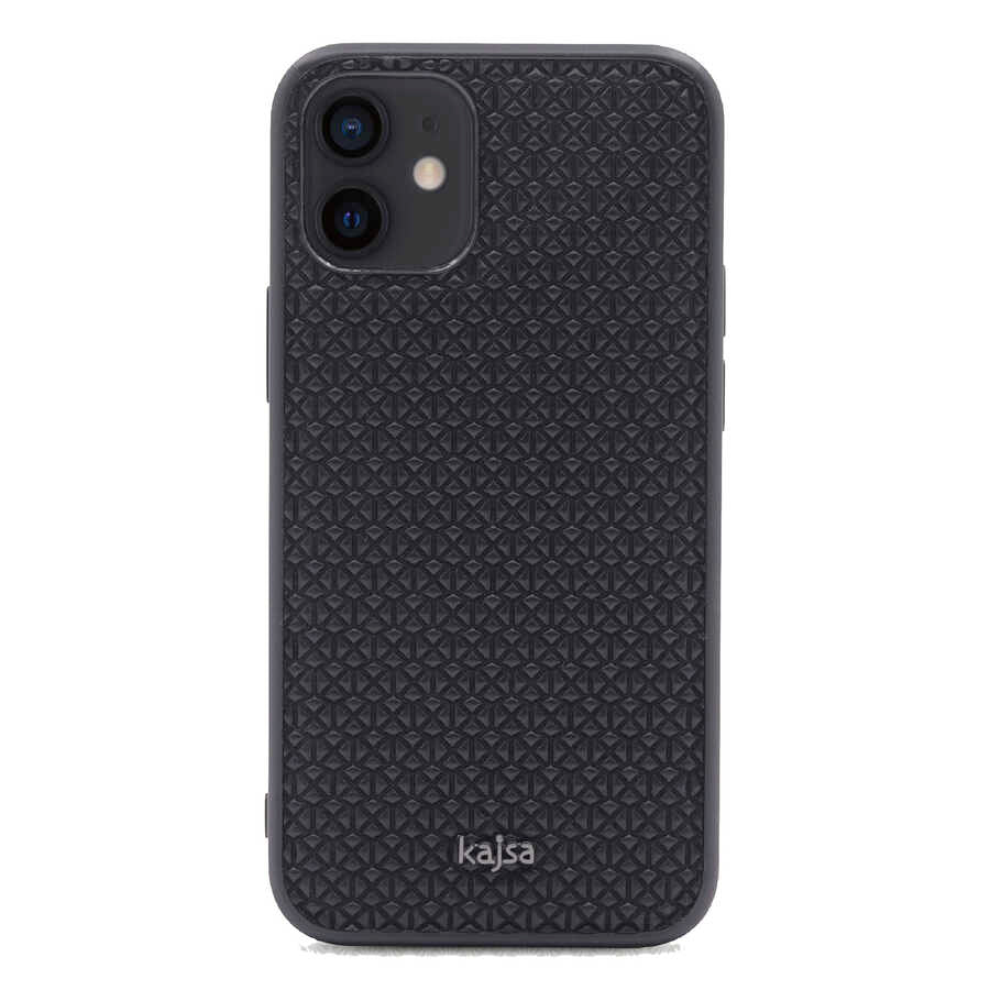 iPhone 12 Kılıf Kajsa Splendid Serisi 3D Leaf Kılıf
