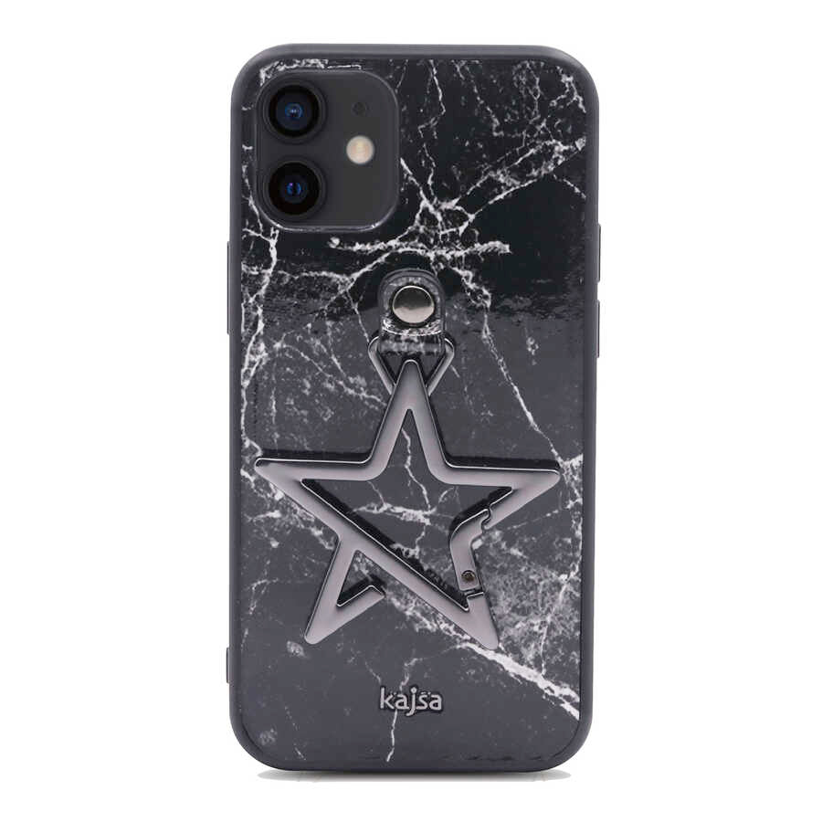 iPhone 12 Kılıf Kajsa Starry Serisi Marble Kılıf