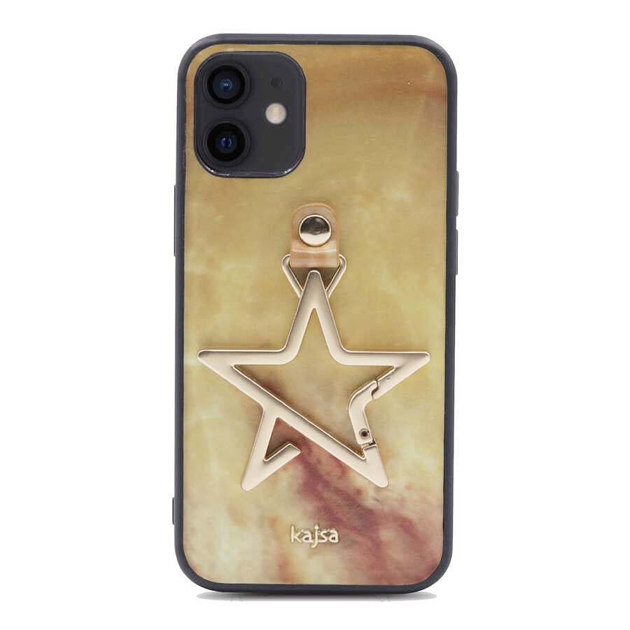 iPhone 12 Kılıf Kajsa Starry Serisi Marble Kılıf