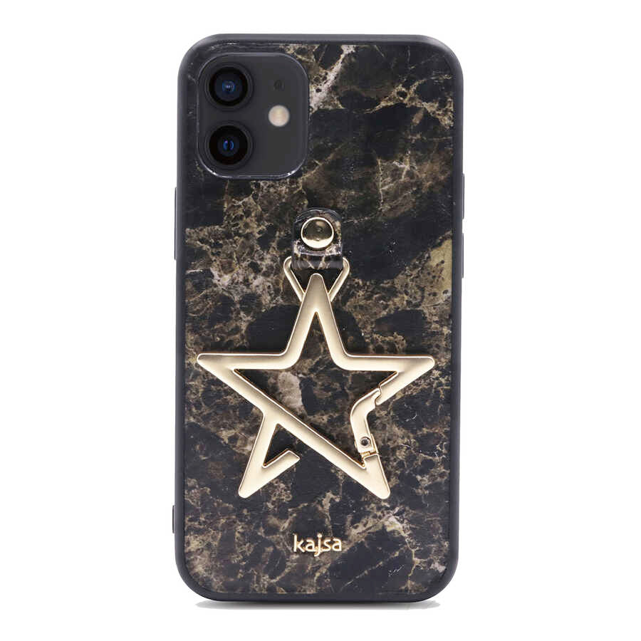 iPhone 12 Kılıf Kajsa Starry Serisi Marble Kılıf