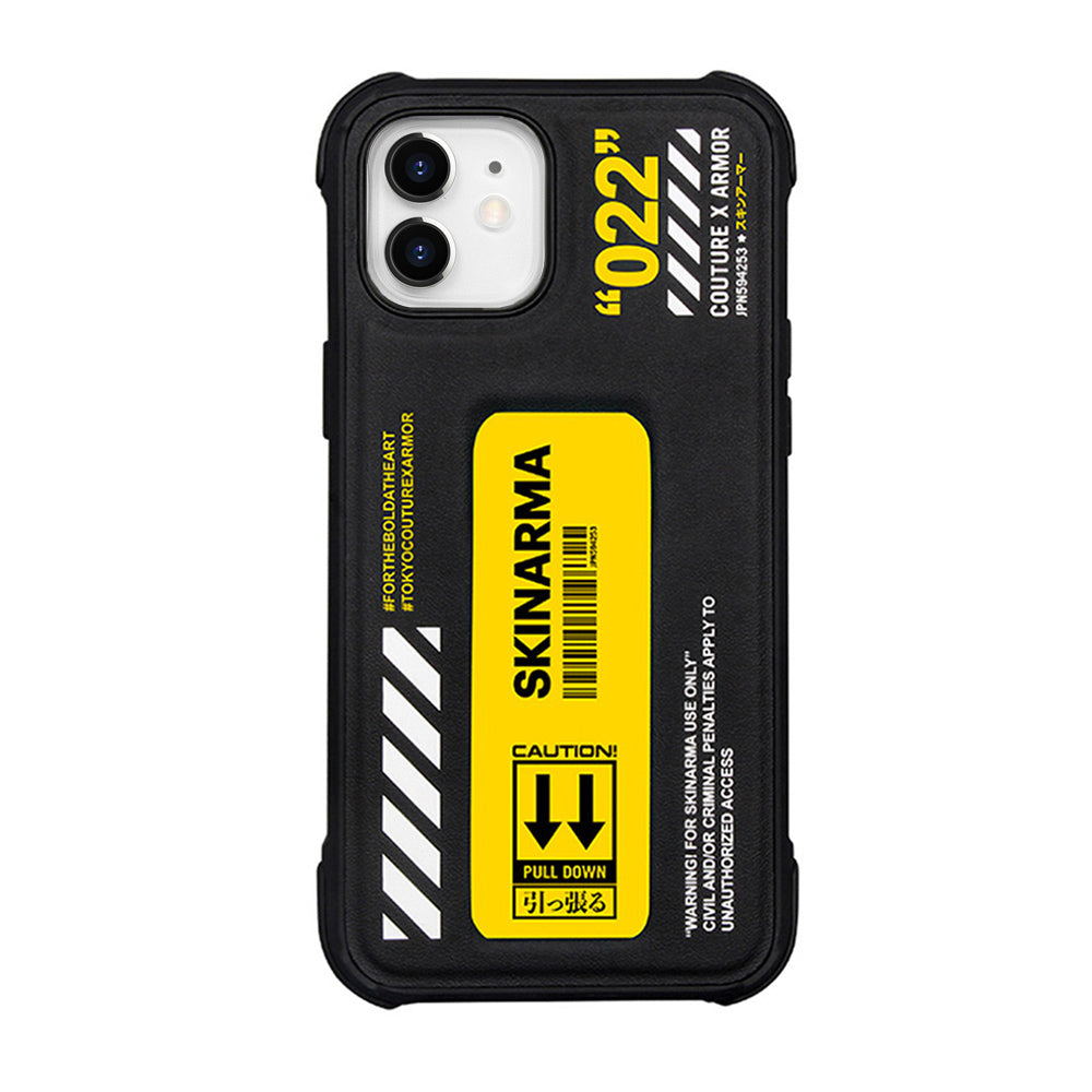 iPhone 12 Kılıf SkinArma Standlı Deri Görünümlü Shingoki Kılıf