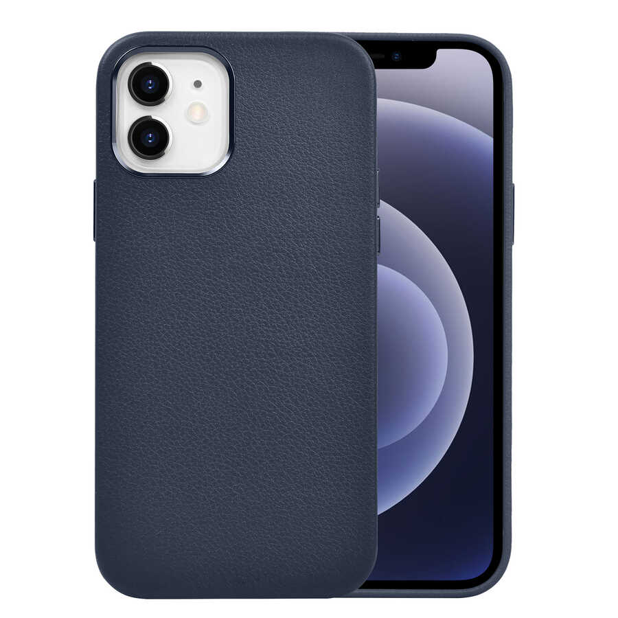 iPhone 12 Kılıf Wiwu Calfskin Kılıf