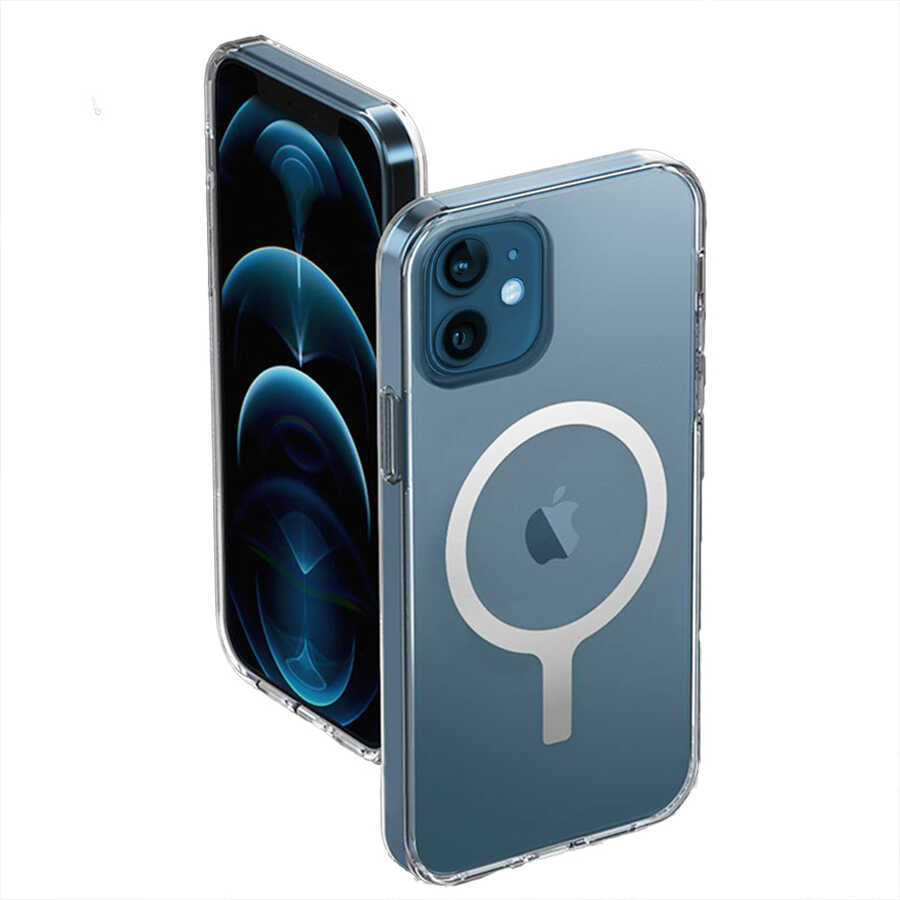iPhone 12 Kılıf Wiwu Magnetic Crystal Kılıf