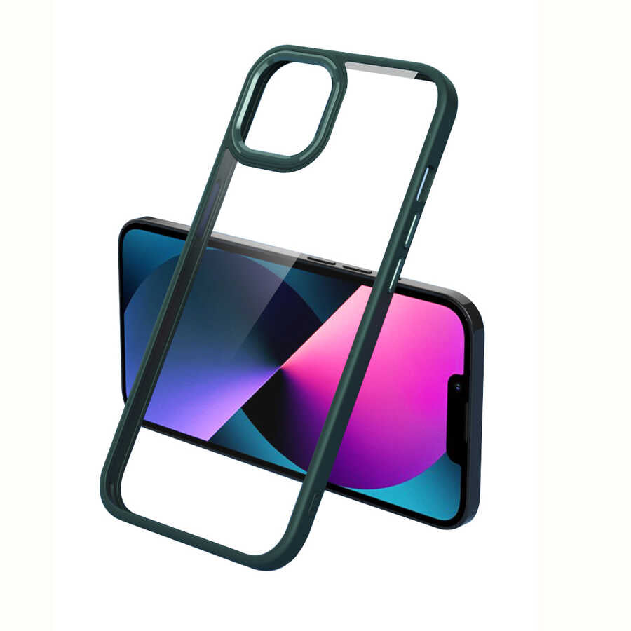 iPhone 12 Kılıf Zore Krom Kılıf