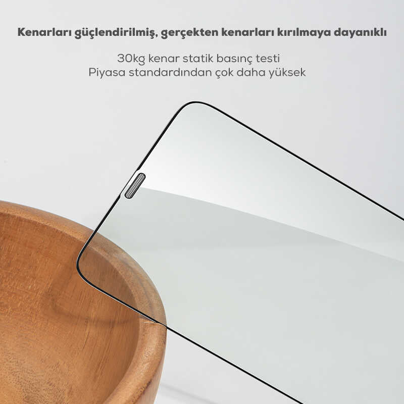 iPhone 12 Mini Benks 0.3mm V Pro Dust Proof Green Light Ekran Koruyucu
