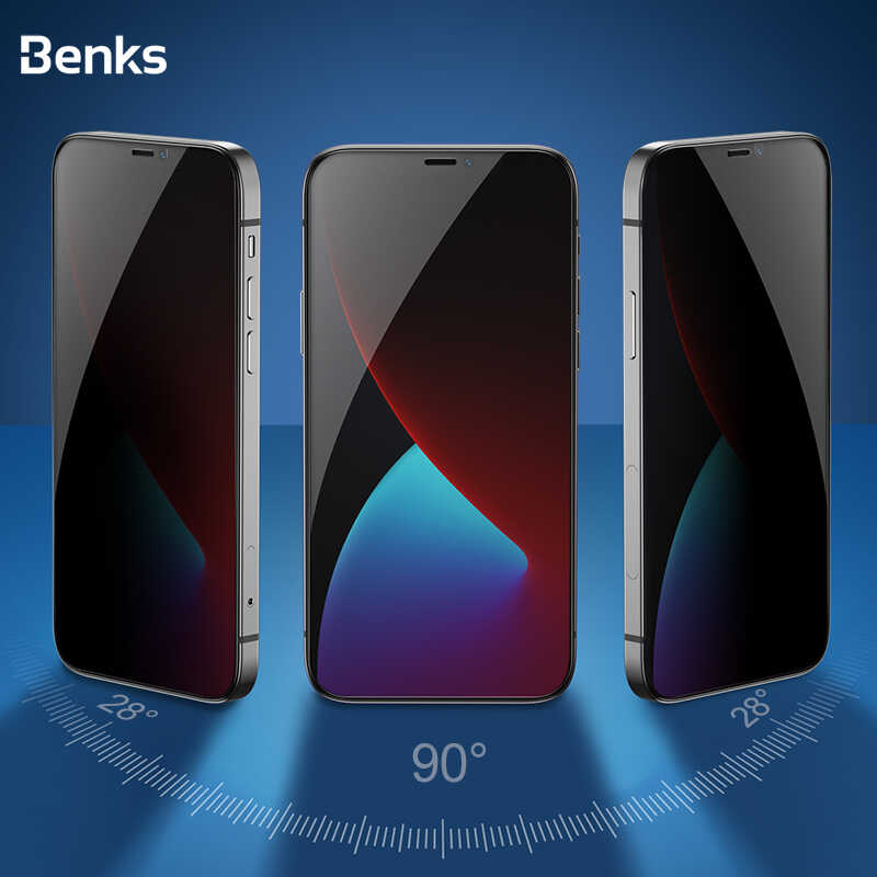 iPhone 12 Mini Benks 0.3mm V Pro Privacy Ekran Koruyucu