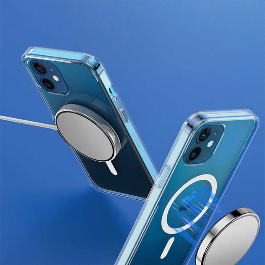 iPhone 12 Mini Kılıf Wiwu Magnetic Crystal Kılıf