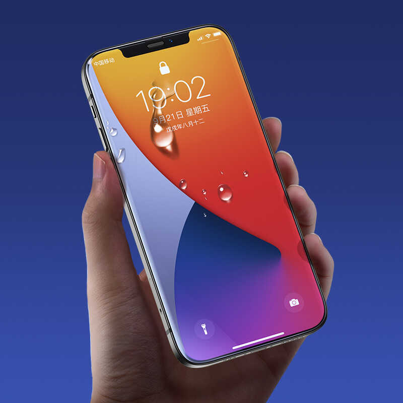 iPhone 12 Pro Benks 0.3mm V Pro Dust Full Curved Proof Ekran Koruyucu