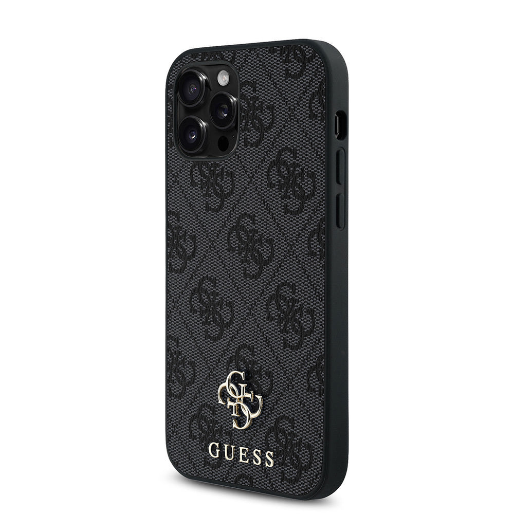 iPhone 12 Pro Kılıf Guess Orijinal Lisanslı M-safe Şarj Özellikli Small 4G Classic Kılıf