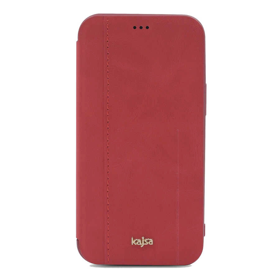 iPhone 12 Pro Kılıf Kajsa Dale Serisi Parallel PU Folio Kılıf