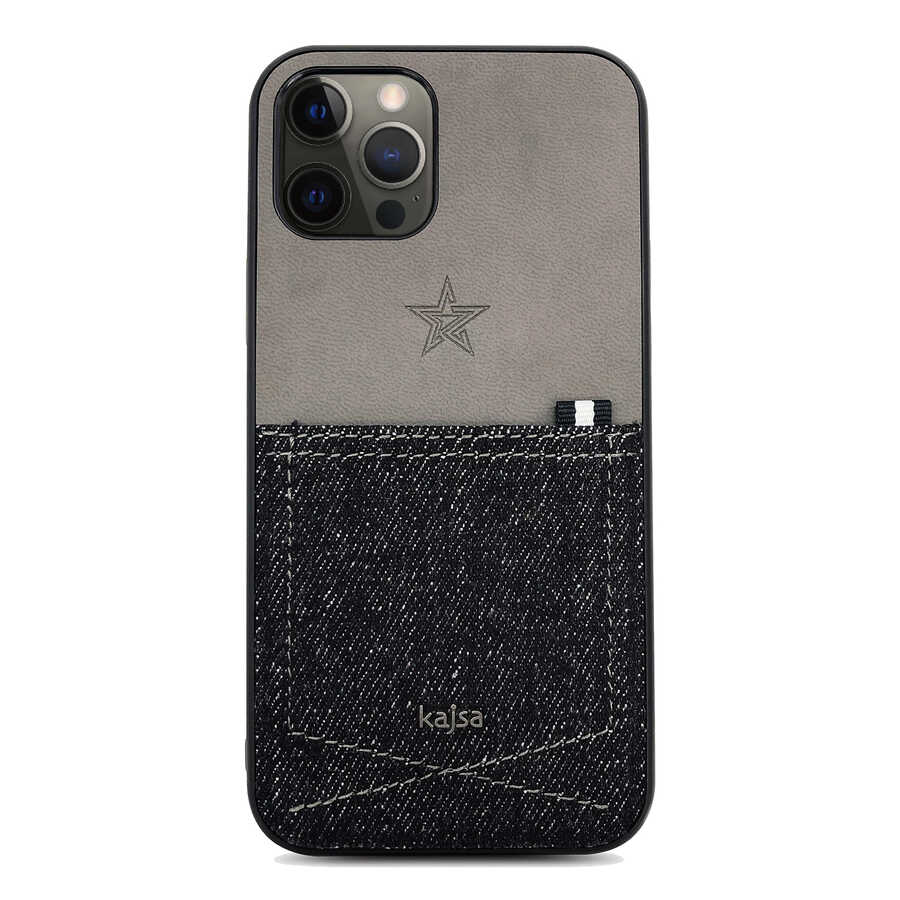 iPhone 12 Pro Kılıf Kajsa Denim Kılıf