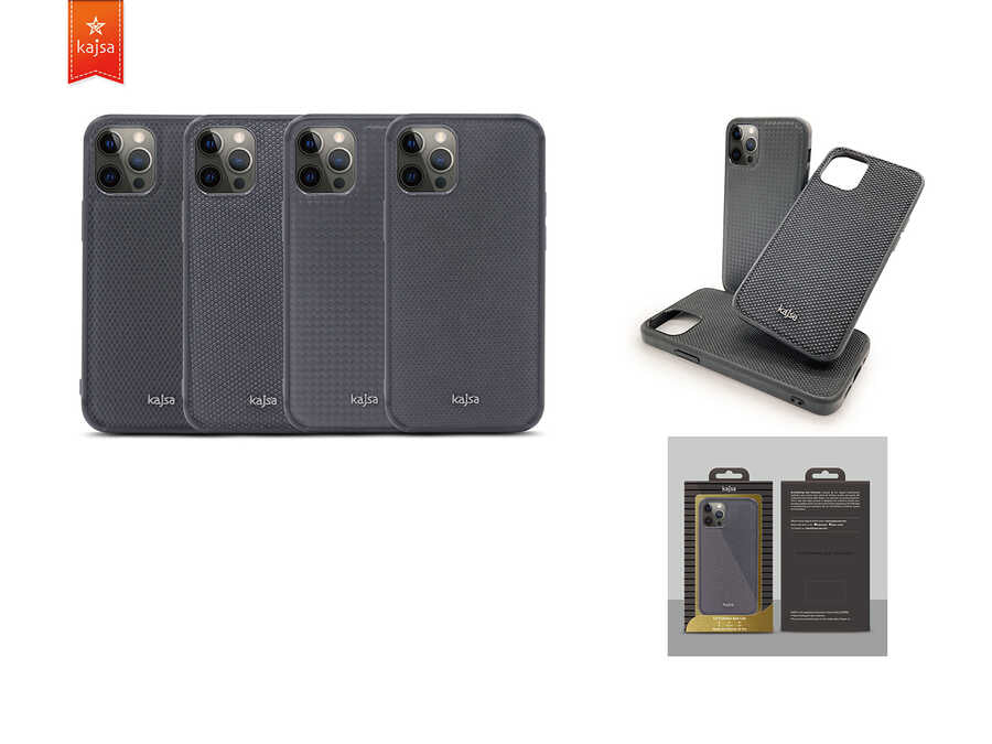 iPhone 12 Pro Kılıf Kajsa Preppie Serisi Dark Kılıf