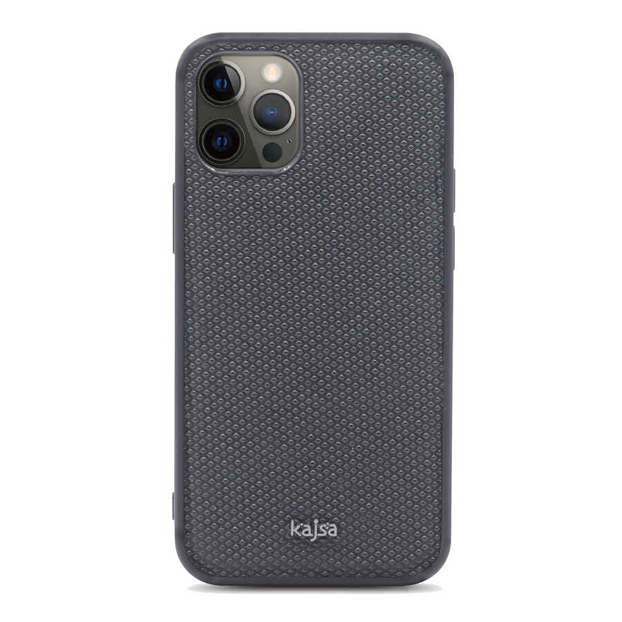 iPhone 12 Pro Kılıf Kajsa Preppie Serisi Dark Kılıf