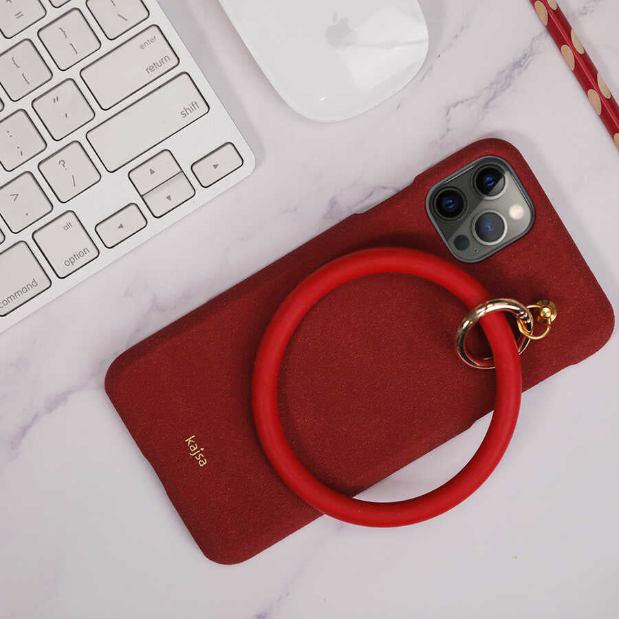 iPhone 12 Pro Kılıf Kajsa Splendid Serisi Morandi Ring Kılıf