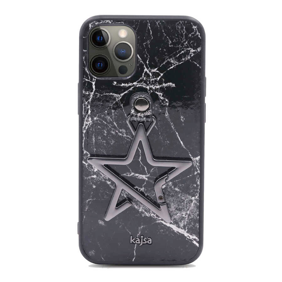 iPhone 12 Pro Kılıf Kajsa Starry Serisi Marble Kılıf