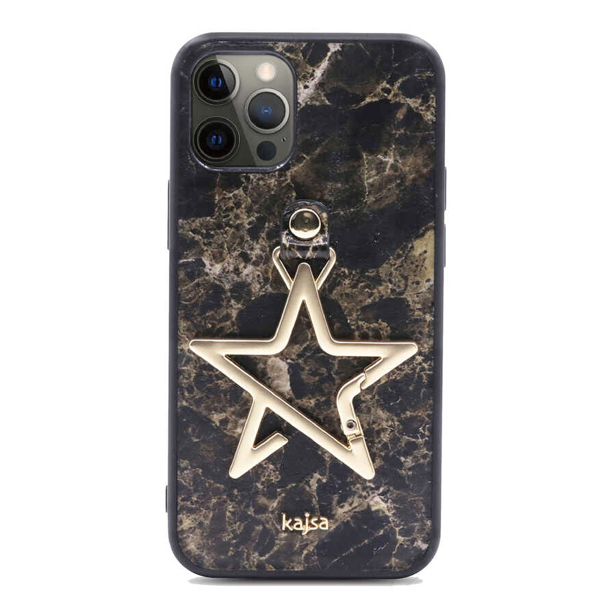 iPhone 12 Pro Kılıf Kajsa Starry Serisi Marble Kılıf