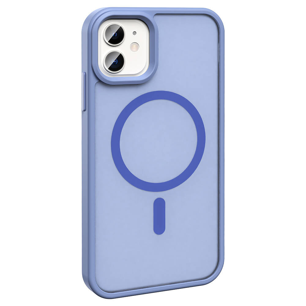 iPhone 12 Pro Kılıf M-safe Şarj Özellikli Mat Arka Yüzey Zore Sio Kılıf