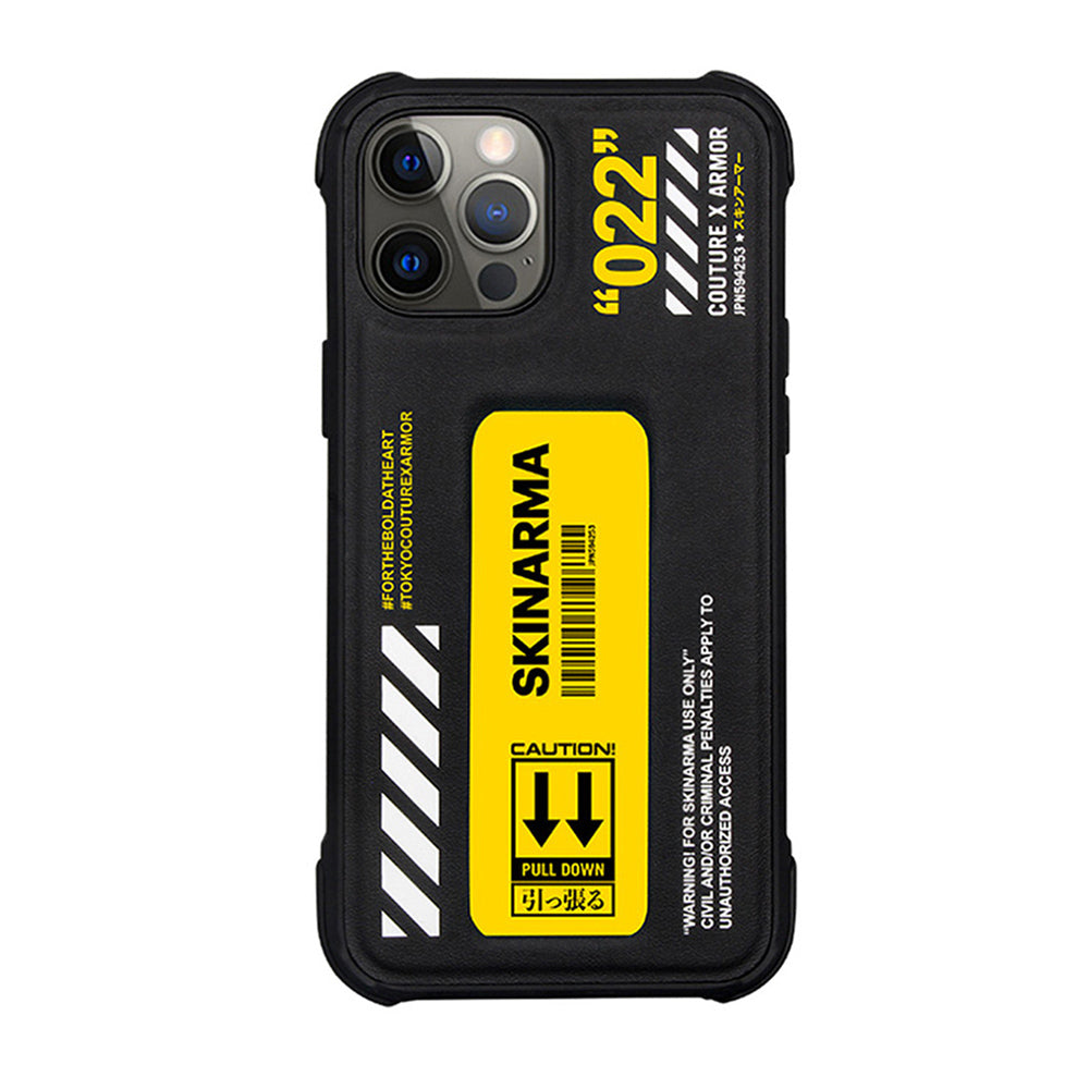 iPhone 12 Pro Kılıf SkinArma Standlı Deri Görünümlü Shingoki Kılıf