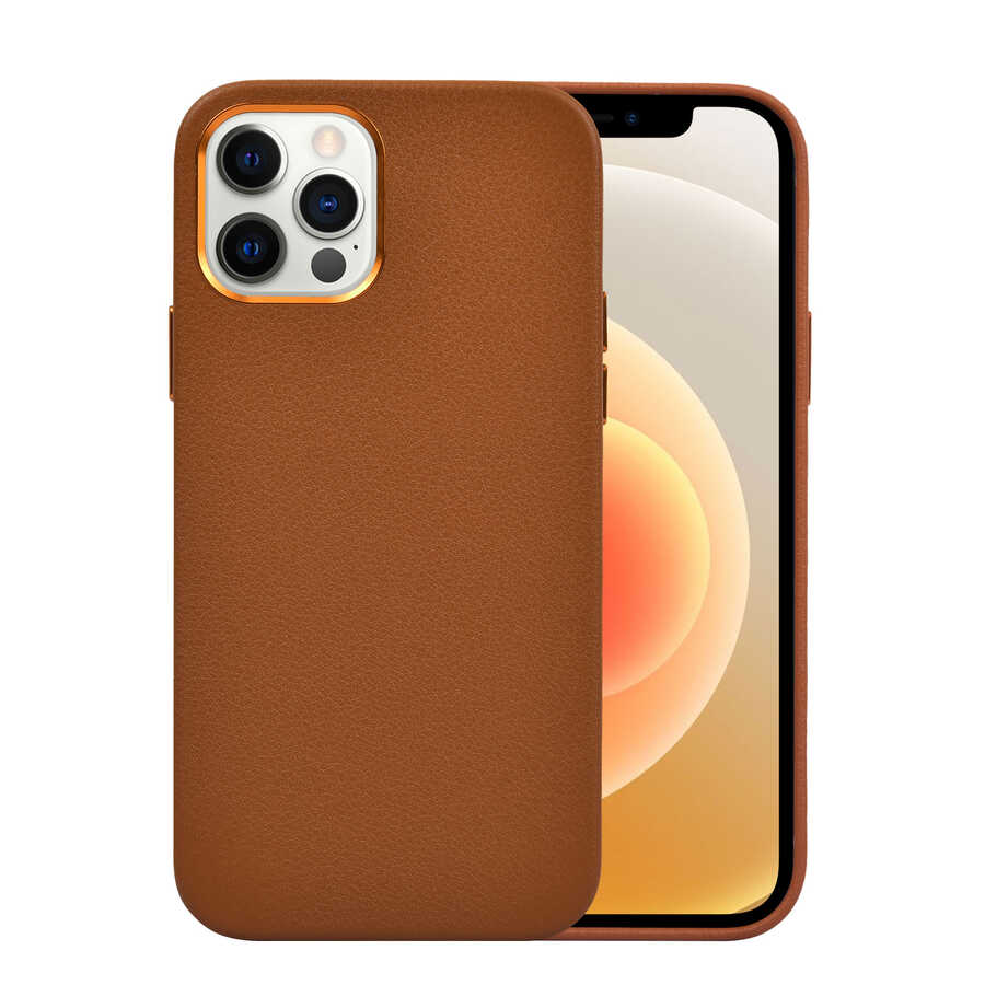 iPhone 12 Pro Kılıf Wiwu Calfskin Kılıf