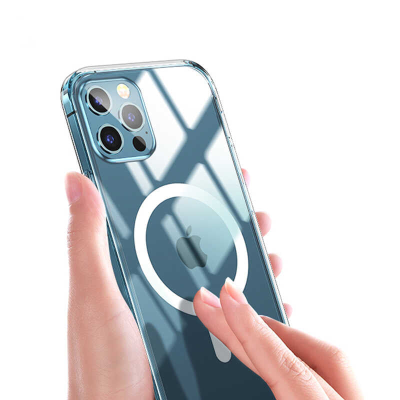 iPhone 12 Pro Kılıf Wiwu Magnetic Crystal Kılıf