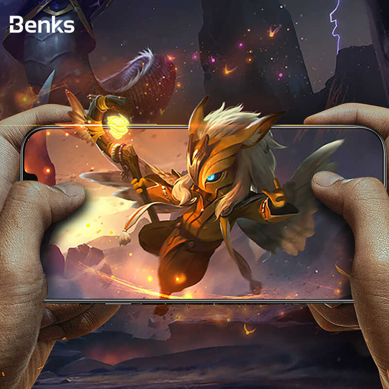 iPhone 12 Pro Max Benks V Pro Plus Şeffaf Ekran Koruyucu