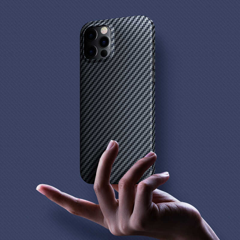 iPhone 12 Pro Max Kılıf Benks Aramid Karbon Kılıf