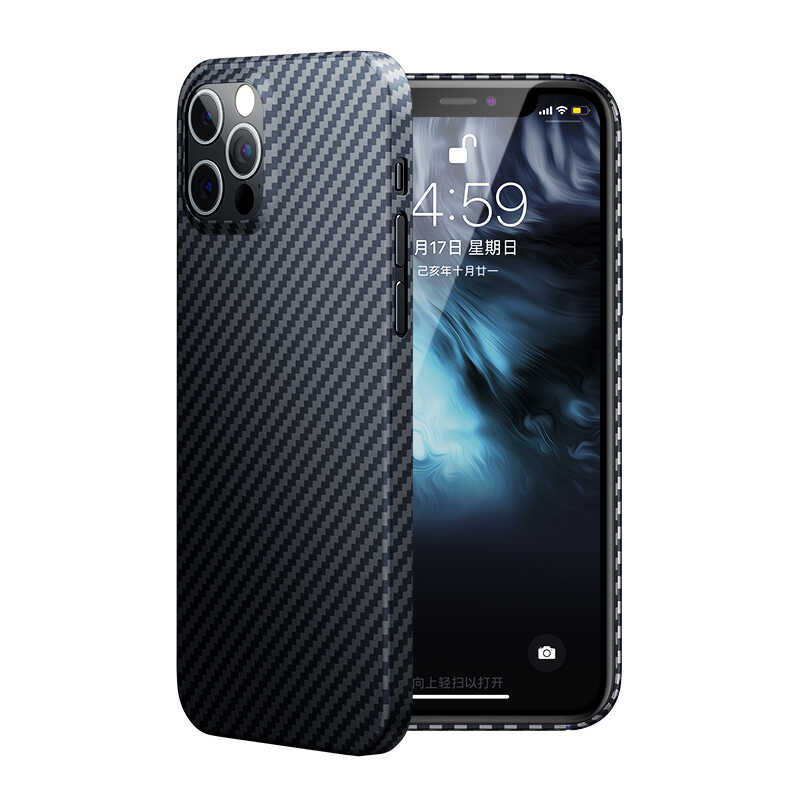 iPhone 12 Pro Max Kılıf Benks Aramid Karbon Kılıf