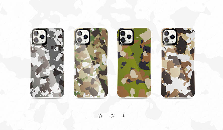 iPhone 12 Pro Max Kılıf Kajsa Camo Kılıf