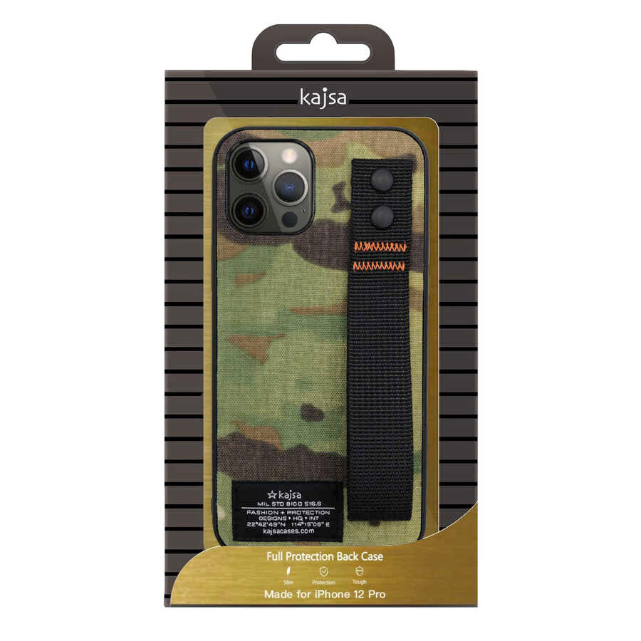 iPhone 12 Pro Max Kılıf Kajsa Cordura Serisi Military Kılıf