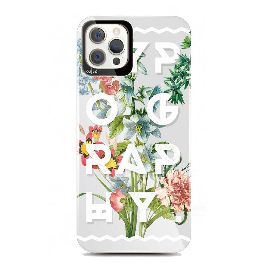 iPhone 12 Pro Max Kılıf Kajsa Floral Kılıf