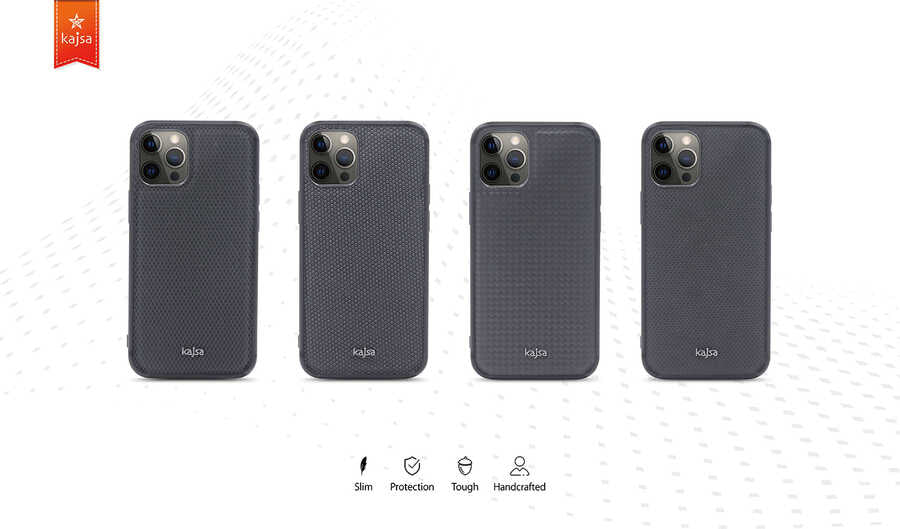 iPhone 12 Pro Max Kılıf Kajsa Preppie Serisi Dark Kılıf