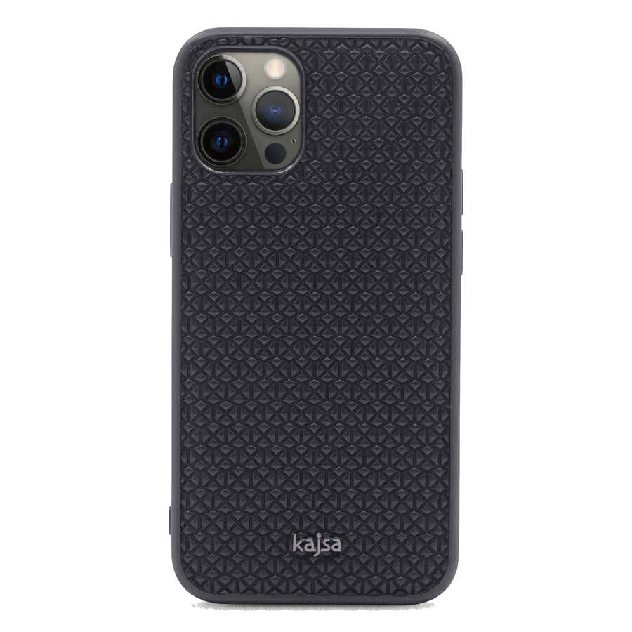 iPhone 12 Pro Max Kılıf Kajsa Splendid Serisi 3D Leaf Kılıf