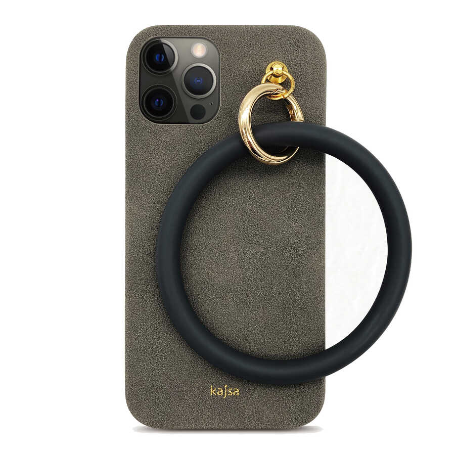 iPhone 12 Pro Max Kılıf Kajsa Splendid Serisi Morandi Ring Kılıf