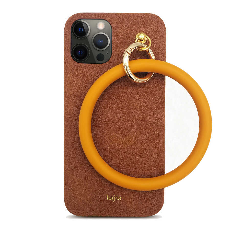 iPhone 12 Pro Max Kılıf Kajsa Splendid Serisi Morandi Ring Kılıf