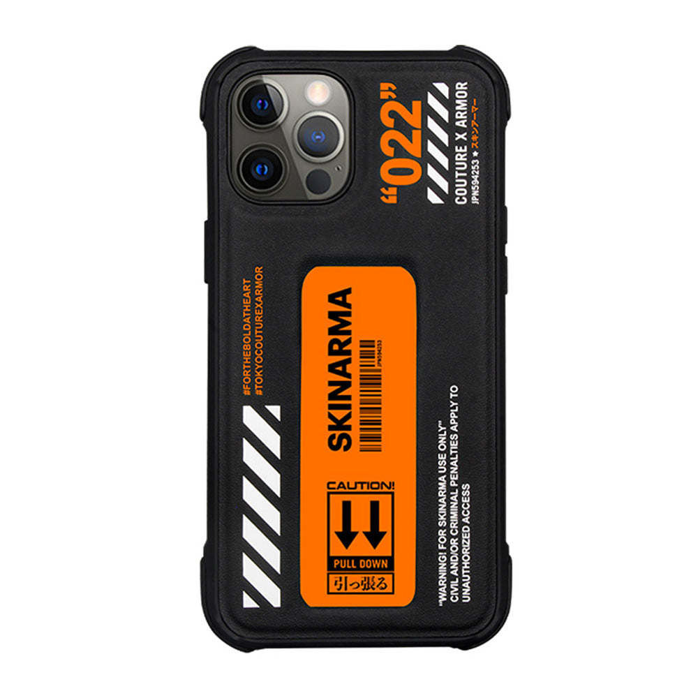 iPhone 12 Pro Max Kılıf SkinArma Standlı Deri Görünümlü Shingoki Kılıf