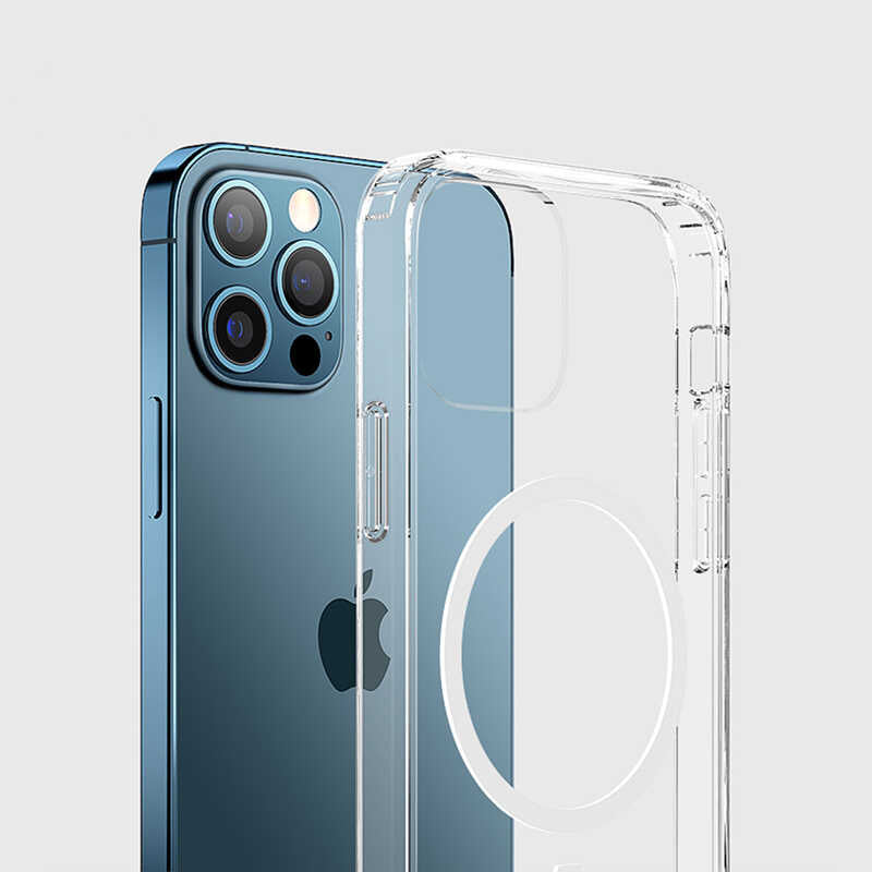 iPhone 12 Pro Max Kılıf Wiwu Magnetic Crystal Kılıf