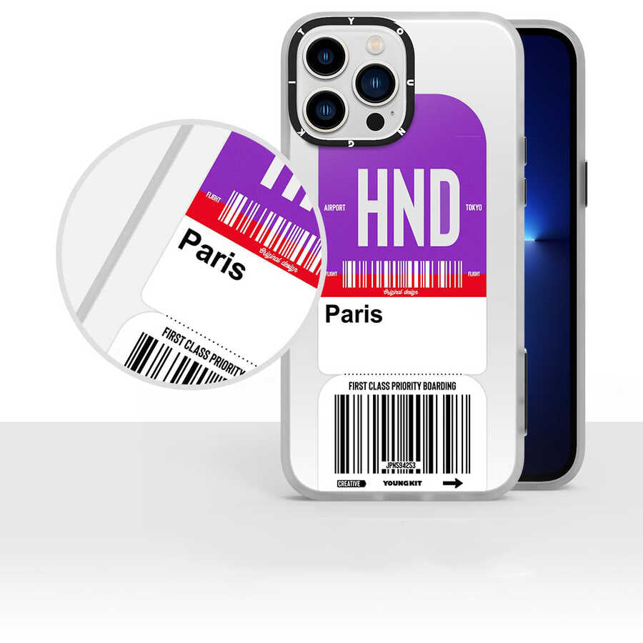 iPhone 12 Pro Max Kılıf YoungKit Any Time Trip Serisi Kılıf